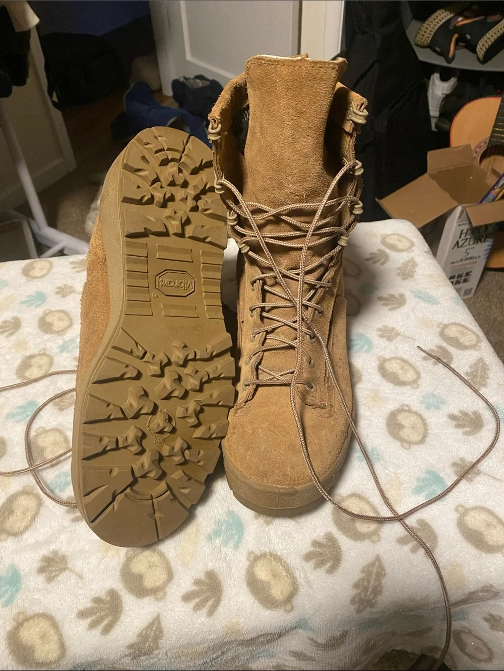 GORE-TEX Tan Suede Tactical Boots